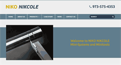 Desktop Screenshot of niko-nikcole.com