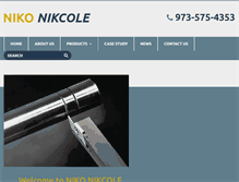 Tablet Screenshot of niko-nikcole.com